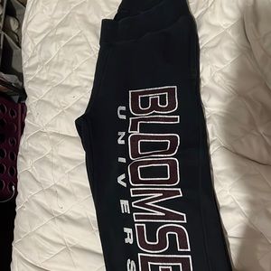 Bloomsburg University black sweatpants